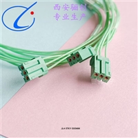 压接连接器JL4-3TKY-300MM带线插头装孔 骊创实物出售 接插件