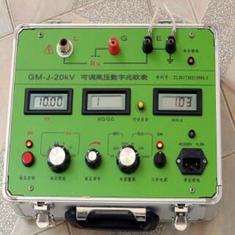 可调高压数字兆欧表 型号:YK22-GM-J-20kV库号：M402626
