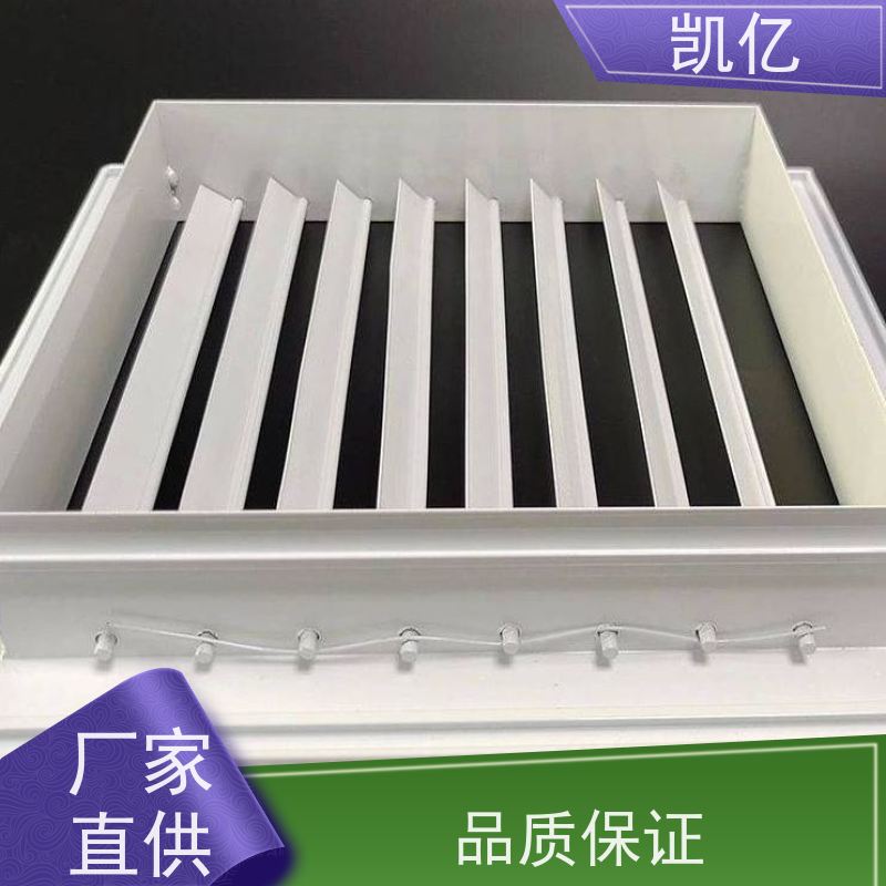 凯亿定制 双层格栅出风口 厂家 百叶窗 可加工生产