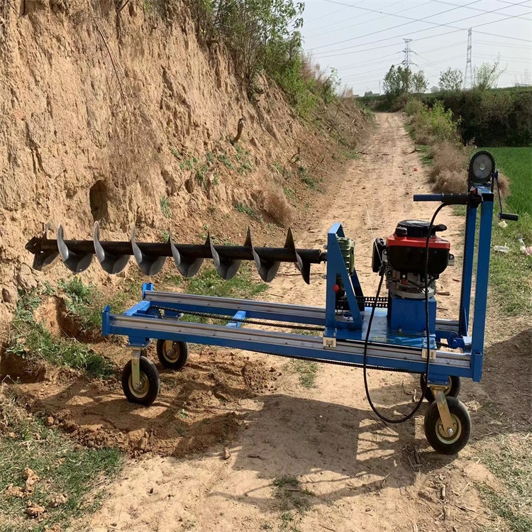 横向水平打洞机 柴油大力穿管钻机 宸瑞达过路钻款款耐用