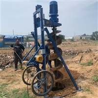 宸瑞达管桩掏土机 手持式/支架式钻孔打洞 水泥管清孔多种钻杆规格