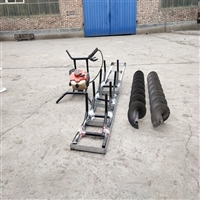 过路穿管横向水平打洞机 地下钻孔螺旋工程钻眼机