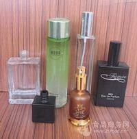 渐喷色玻璃香水瓶 出口玻璃香水瓶