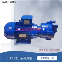 2BV2060水环式真空泵 0.81KW不锈钢叶轮工业抽气泵 真空负压泵机组
