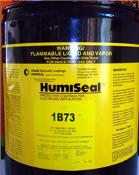 HumiSeal1B73能起到绝缘作用,抵御外界环境对元器件的侵蚀