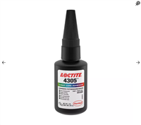乐泰LOCTITE 4305可见光固化 次级固化为湿气固化