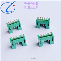 直式板接插座JL4-5ZJB 弯式板装插座JL4-5ZJW矩形连接器LC库存出售