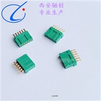 6芯矩形连接器JL4-6TKH JL4-6TKY-300MM插头装孔 骊创库存销售