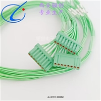 8芯带线连接器插头JL4-8TKY-30CM 焊接插头JL4-8TKH骊创出售
