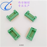 JL4-8ZJB直式板接插座JL4-8ZJW弯式板接插座8芯矩形连接器库存销售