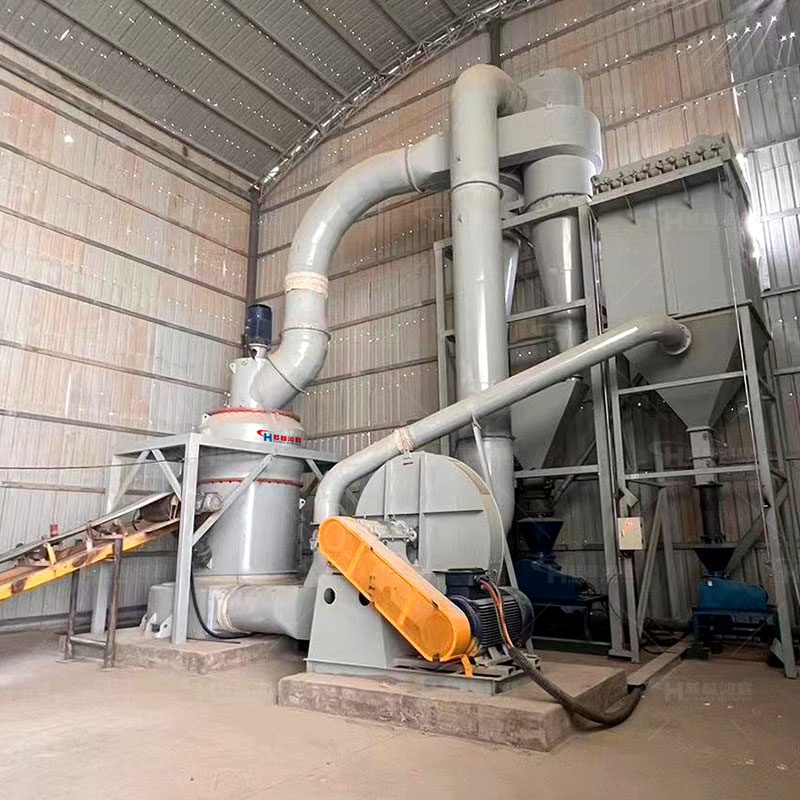 煤矸石破碎磨粉一体机 立式粉体加工设备 矿石磨成粉用的机器