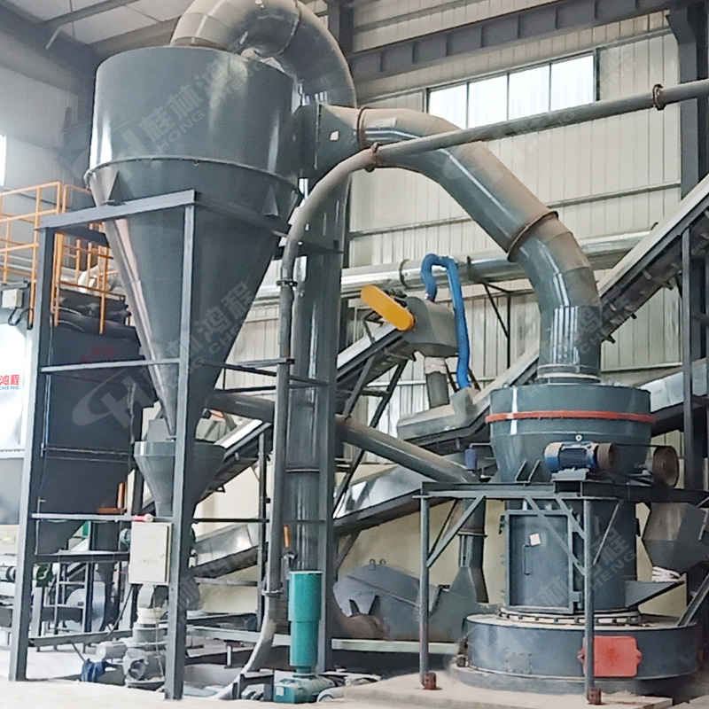 煤矸石破碎磨粉一体机 时产20吨生产线 矿石磨成粉用的机器