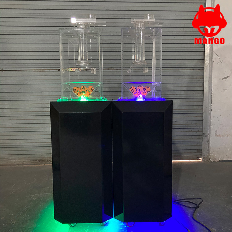 泰安自动搅珠机  5D幸运抽签大小转盘酒吧ktv餐桌柜台活动摇奖机生产厂家