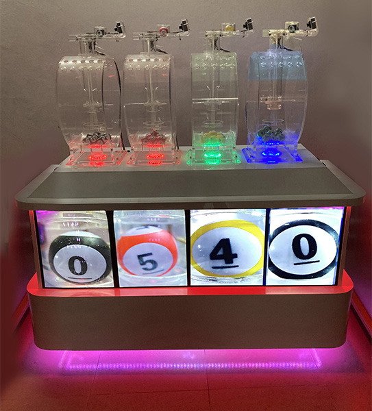 菏泽自动兵乓球摇号机  5D幸运抽签大小转盘酒吧ktv餐桌柜台活动摇奖机多少钱