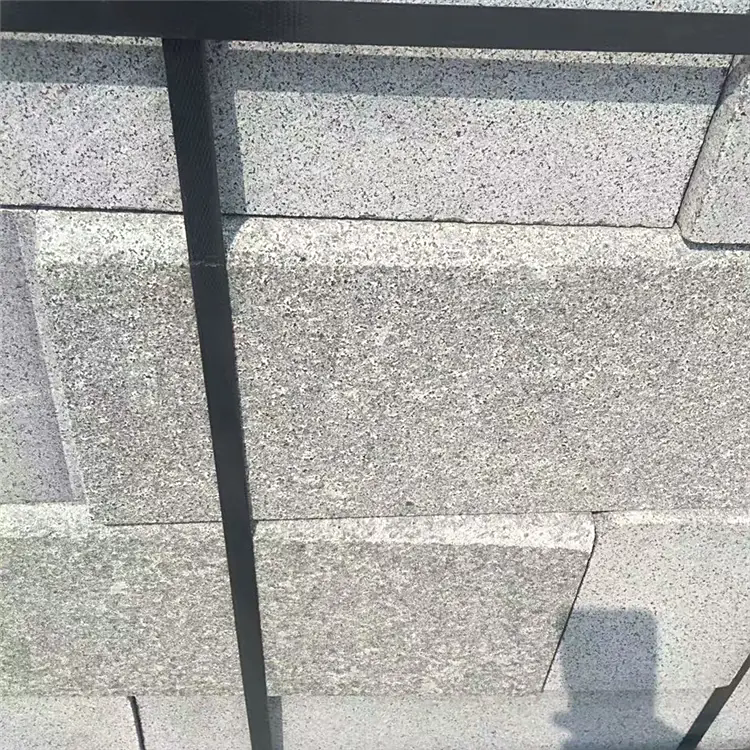 花岗岩路沿石 芝麻白路缘石加工 浅灰色路牙石