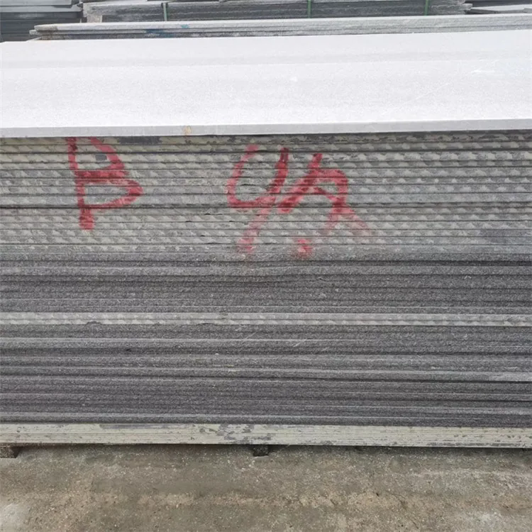 芝麻灰火烧面 细花喷砂面 广场景区石材 防滑耐腐