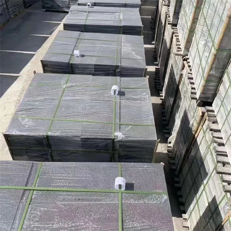 深黑麻石 室外芝麻黑 黑色花岗岩 大型矿山 市政道路建设