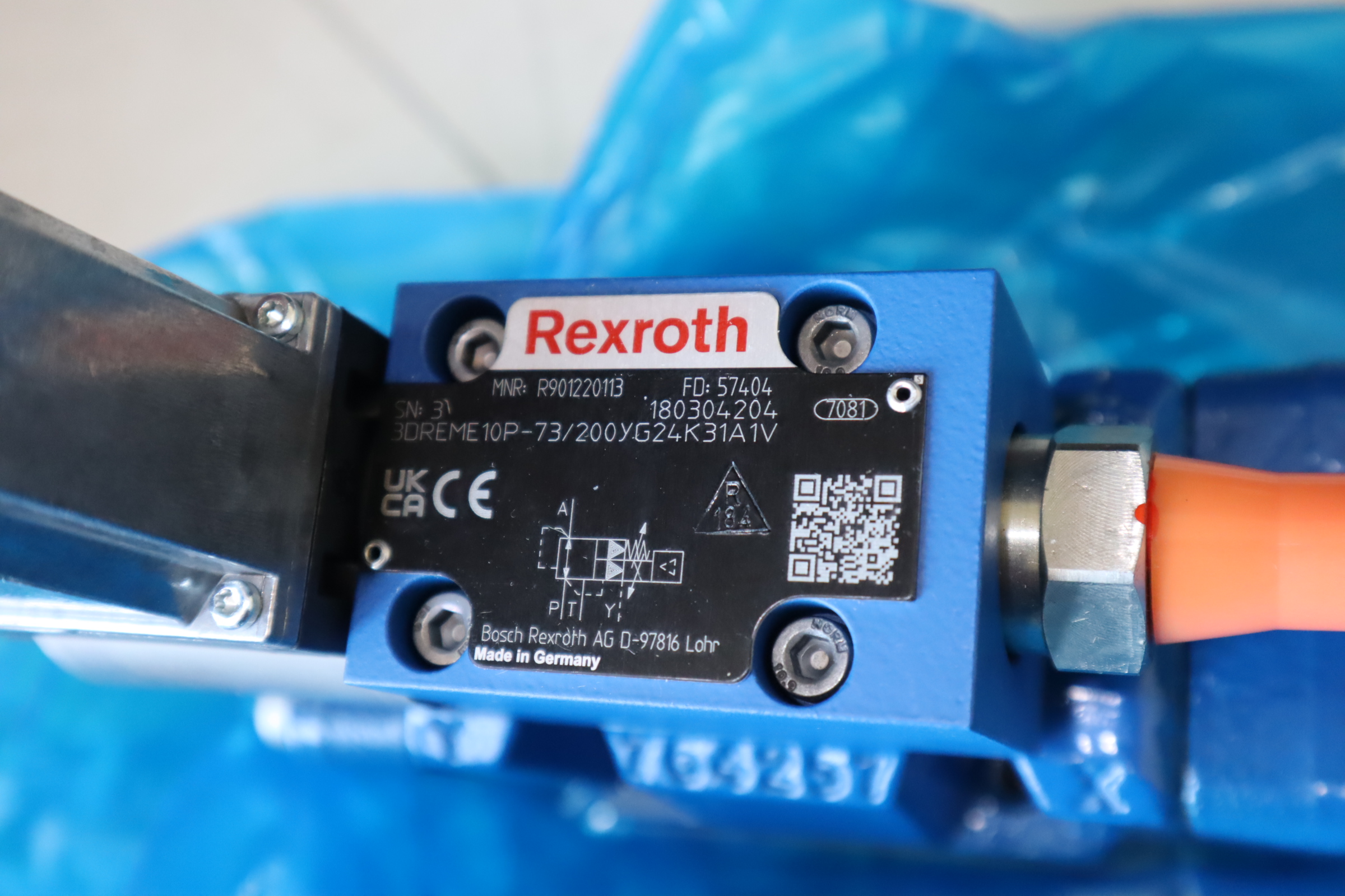 3DREME10P-73/200YG24K31A1V R901220113 力士乐REXROTH比例溢流阀