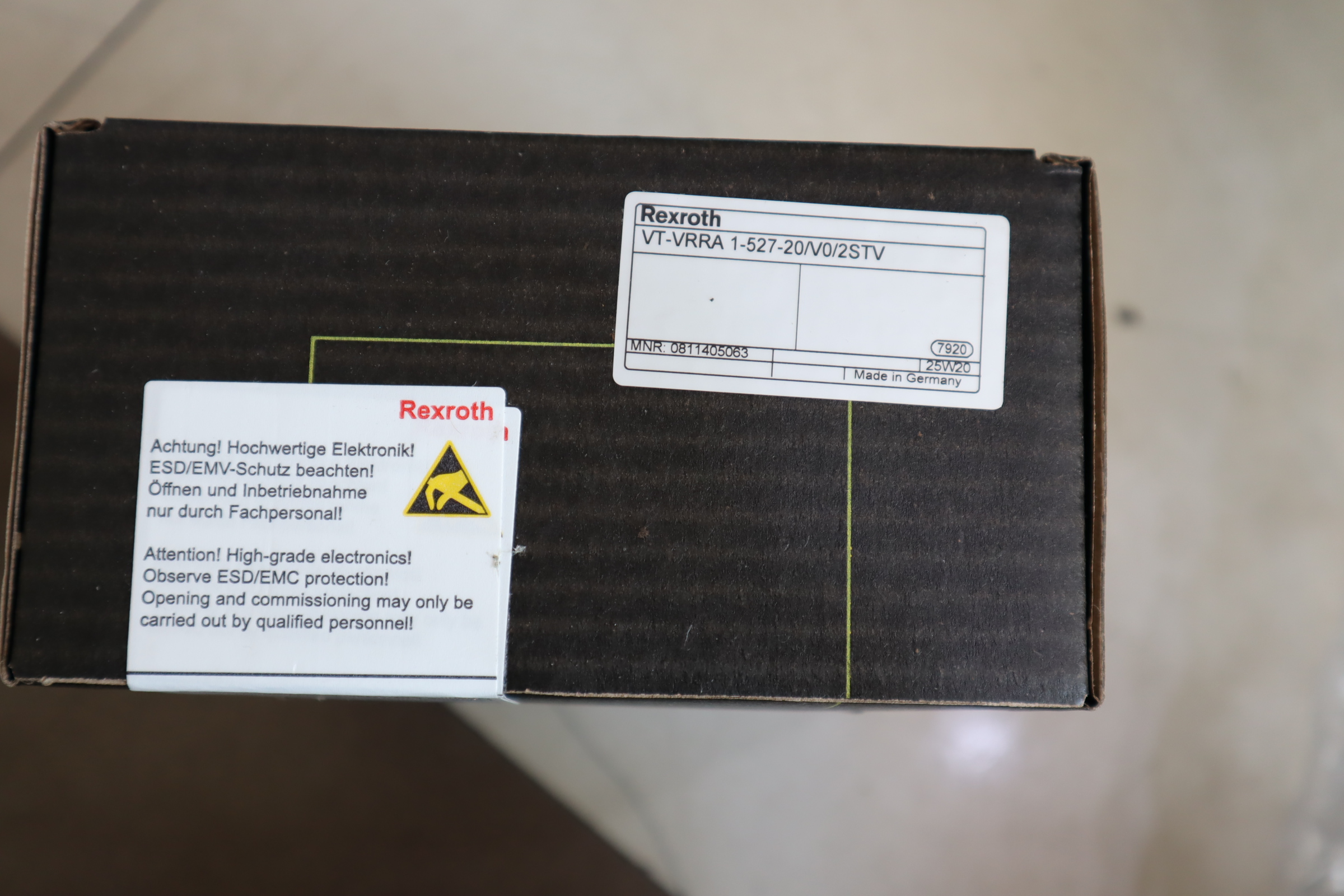 VT-VRRA 1-527-20/V0/2STV 0811405063 力士乐REXROTH放大器