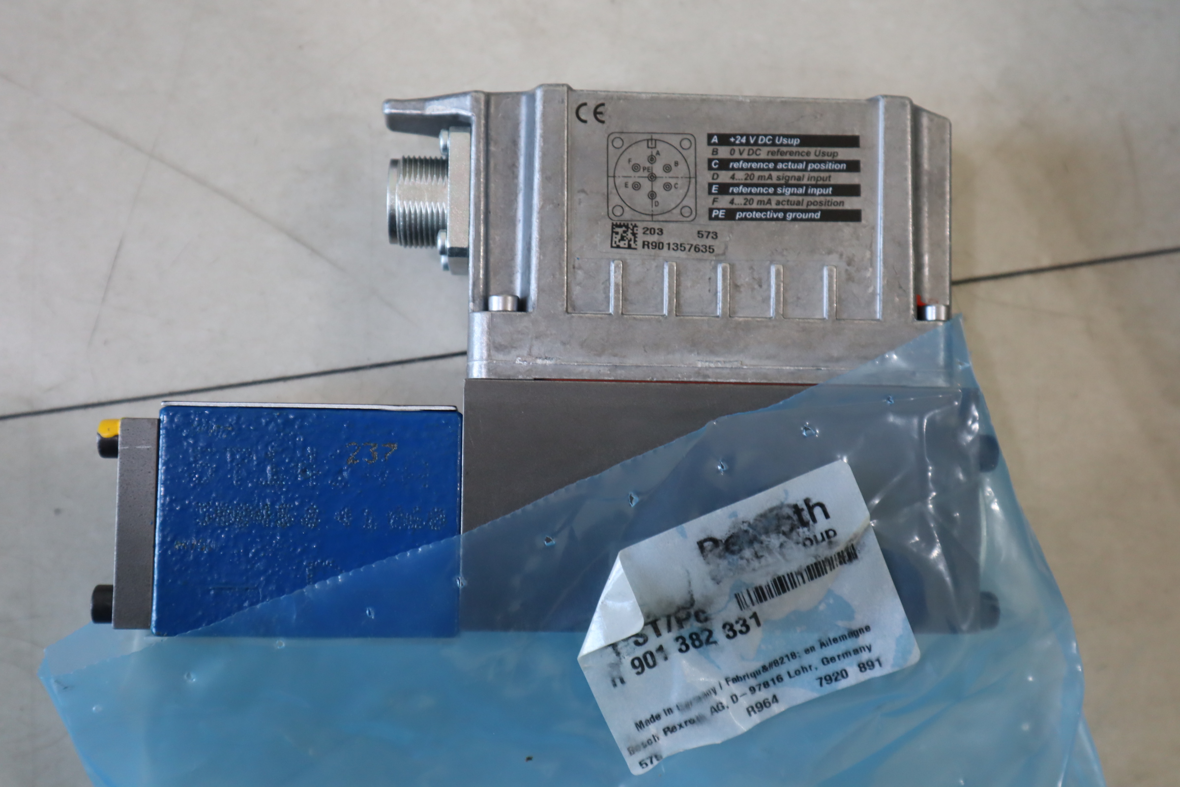 4WRPEH6C4B12L-31/M/24F1 R901382331 德国力士乐REXROTH高频响阀