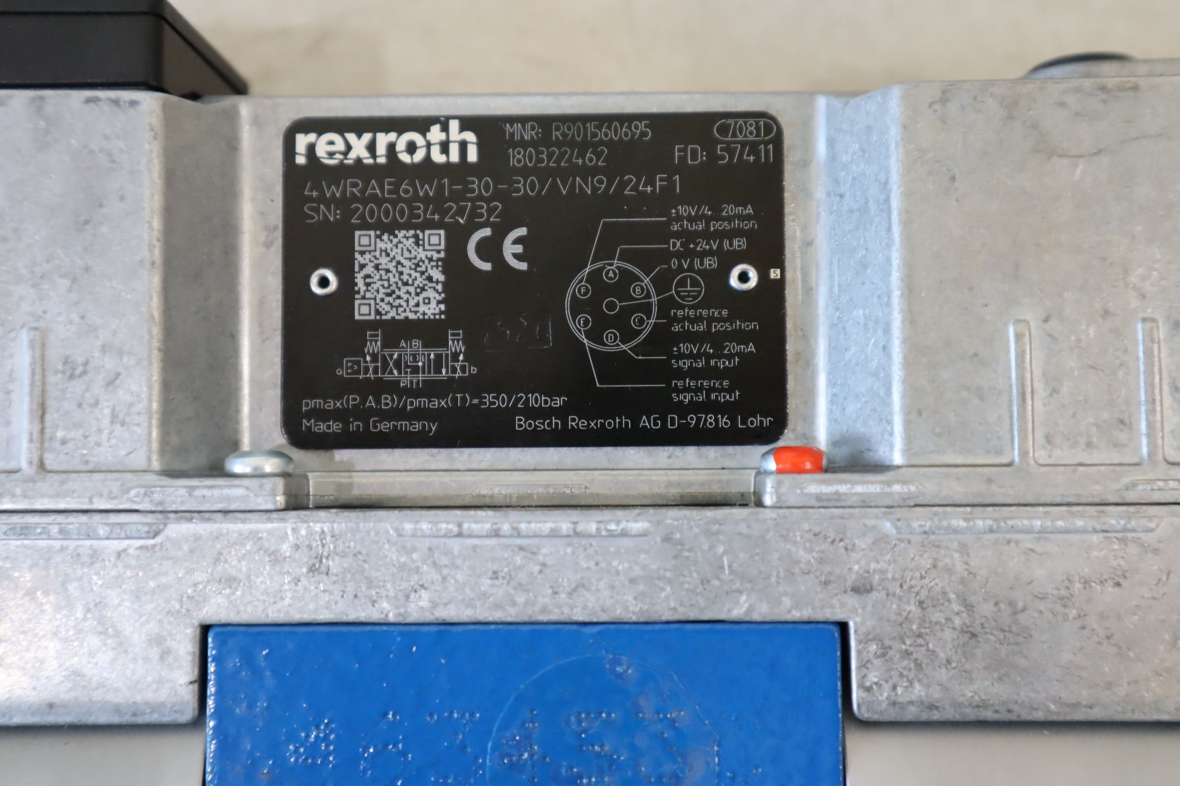 3DR16P5-5X/250Y/00M R900917775 力士乐REXROTH比例减压阀