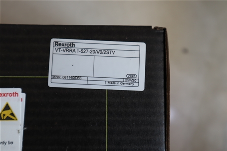 VT-VRRA 1-527-2X/V0/2STV 0811405063 力士乐REXROTH放大器