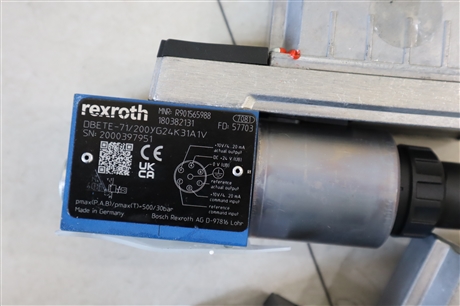DBETE-7X/200YG24K31A1V R901565988 德国力士乐REXROTH比例阀