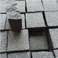 新矿芝麻黑 荒料加工 火烧地铺板 小料石 市政园林地铺