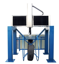 轮胎断面切割机 剪裁效率高 切口光滑 多样化切割形状