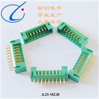 直插座JL23-18ZJB 弯插座JL23-18ZJW矩形连接器18芯 LC库存出售 