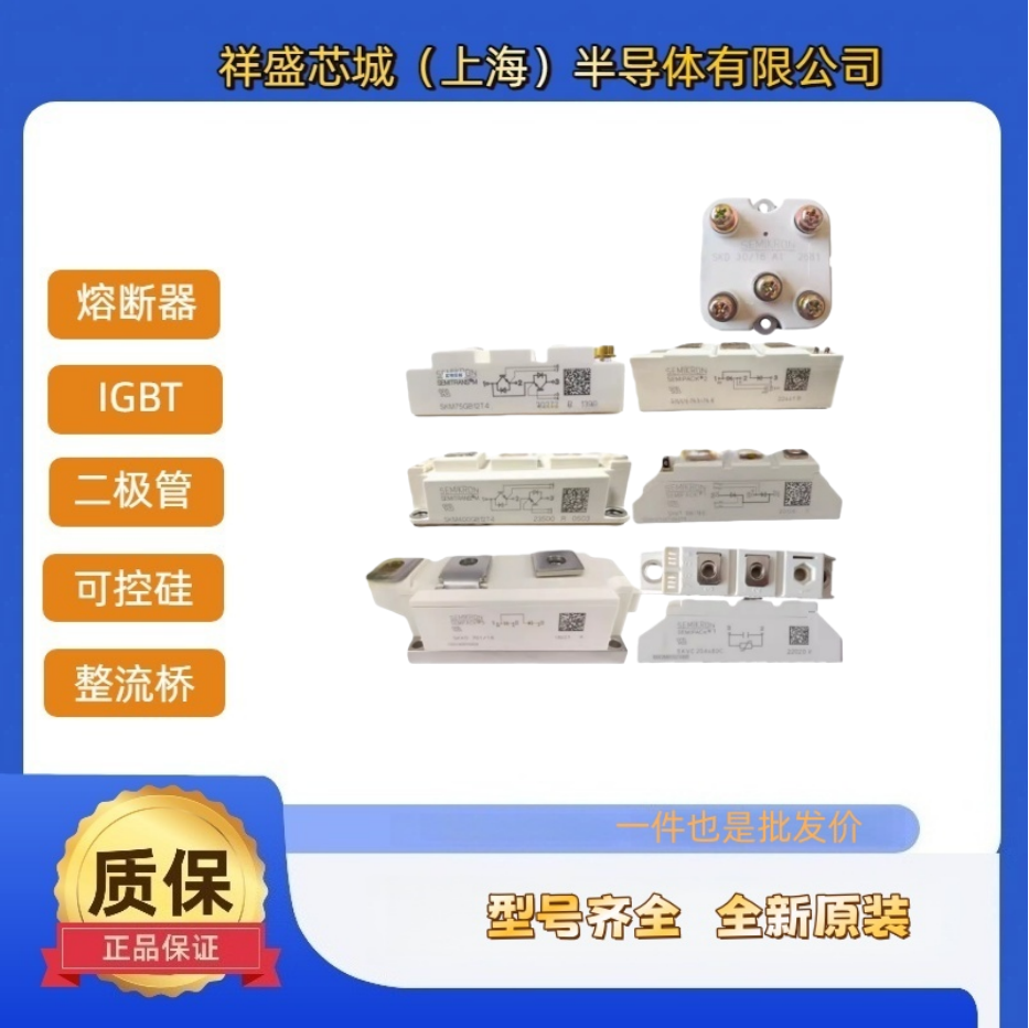 SKM800GA12V IGBT驱动 可控硅型号大全 西门康 质量保证