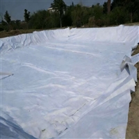 天津一布一膜1000克牛蛙养殖池防渗土工布