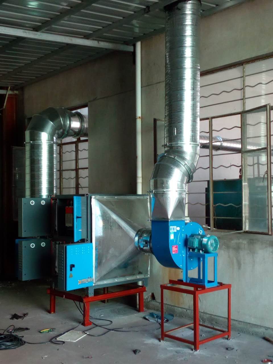 四川弹簧回火炉油烟净化器静音保护