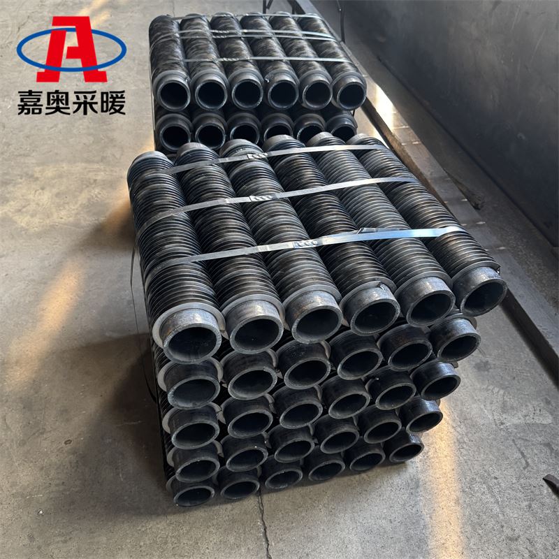 蘑菇大棚用钢制翅片管散热器dn25