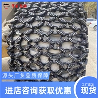 不锈钢材质轮胎加强链具有高抗拉强度 适用于轮胎保护场景