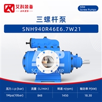 SNH940R46E6.7W21三螺杆泵，柴油卸油泵