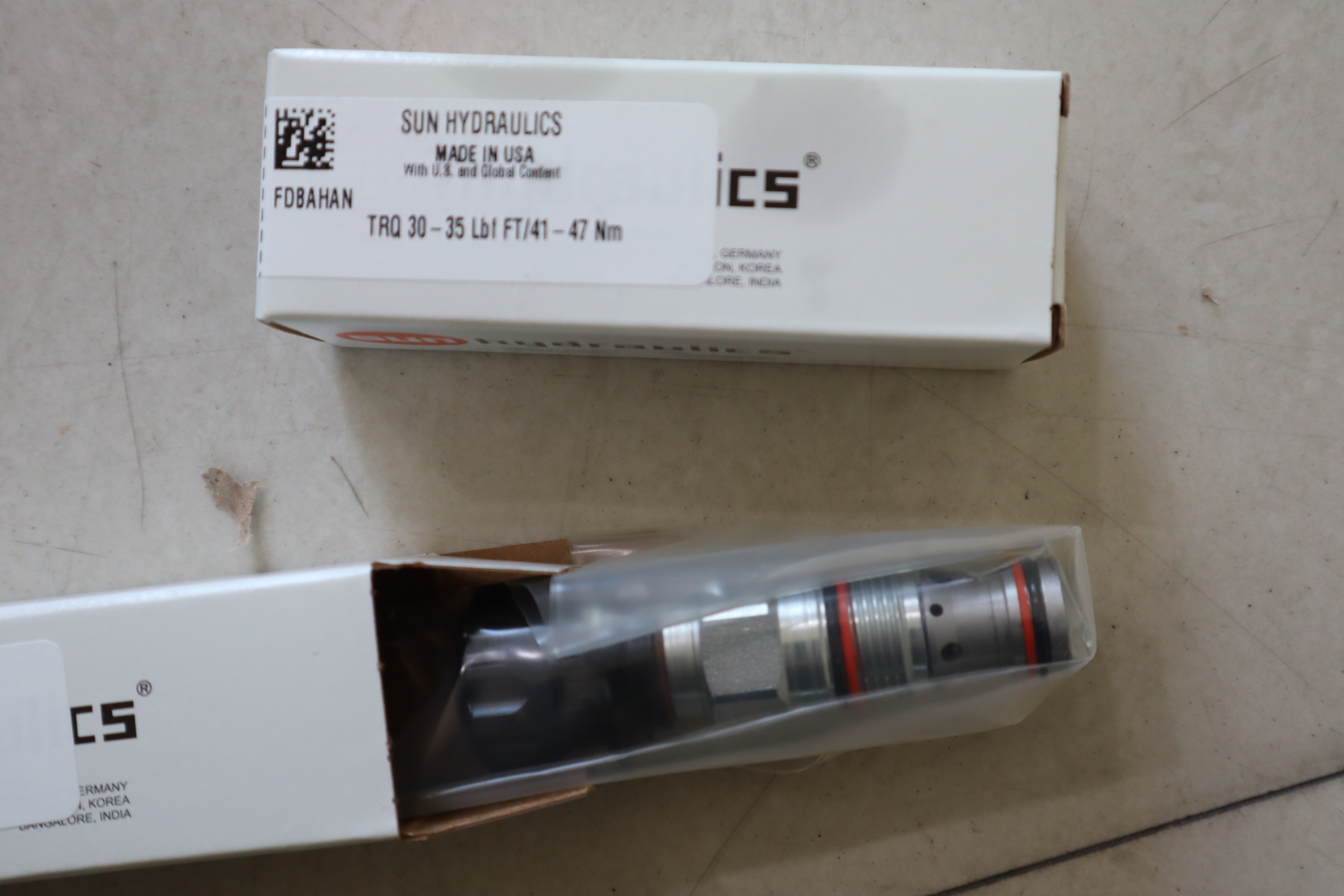 FDBAHAN TRQ 30-35 LBF FT/41-47 NM 美国太阳SUN液压阀