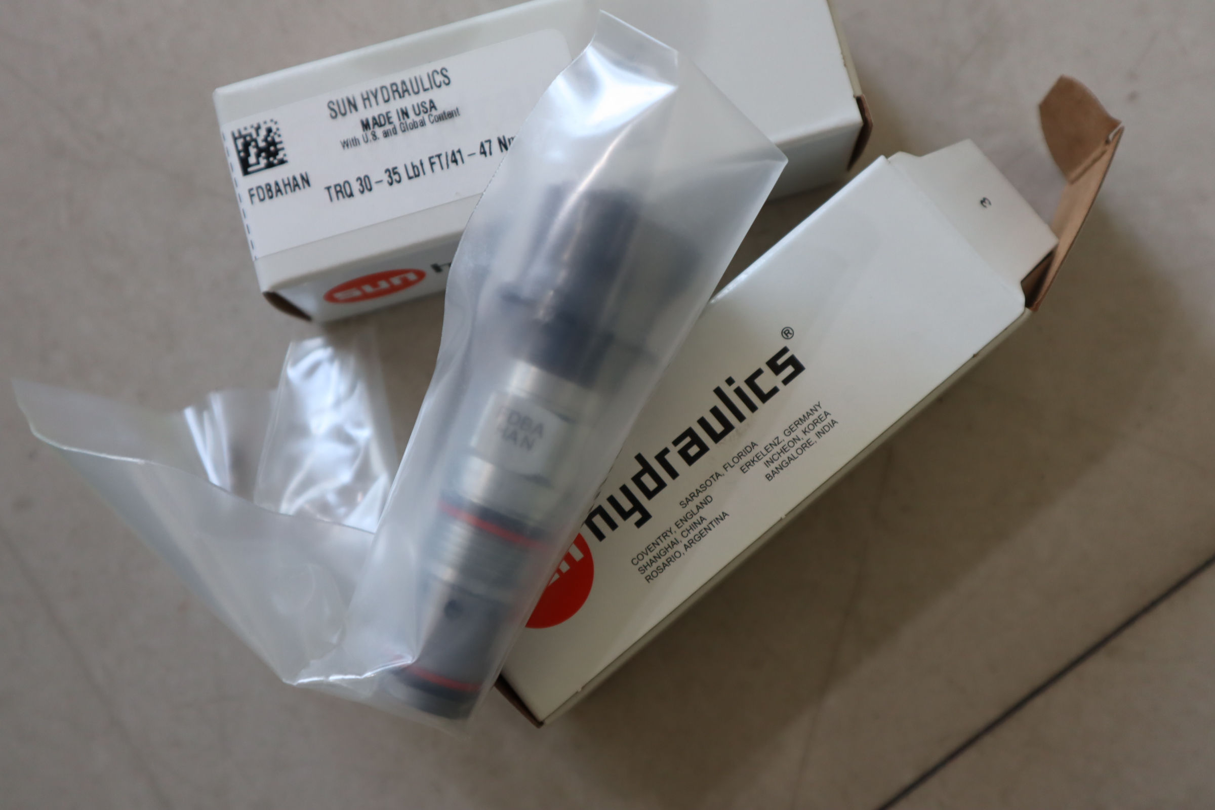 FDBAHAN TRQ 30-35 LBF FT/41-47 NM 美国太阳SUN液压阀