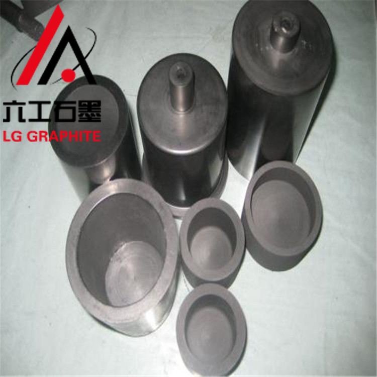 六工石墨石墨坩埚配件可定制石墨坩埚 真空镀铝石墨坩埚耐高温 