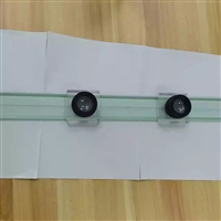 配2个10倍放大镜高精密菲林尺 PCB测量玻璃玻璃刻度尺批发厂家