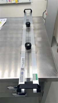 0-1300MM高精度玻璃菲林尺 菲林刻度尺 配2个10倍放大镜 带铝框
