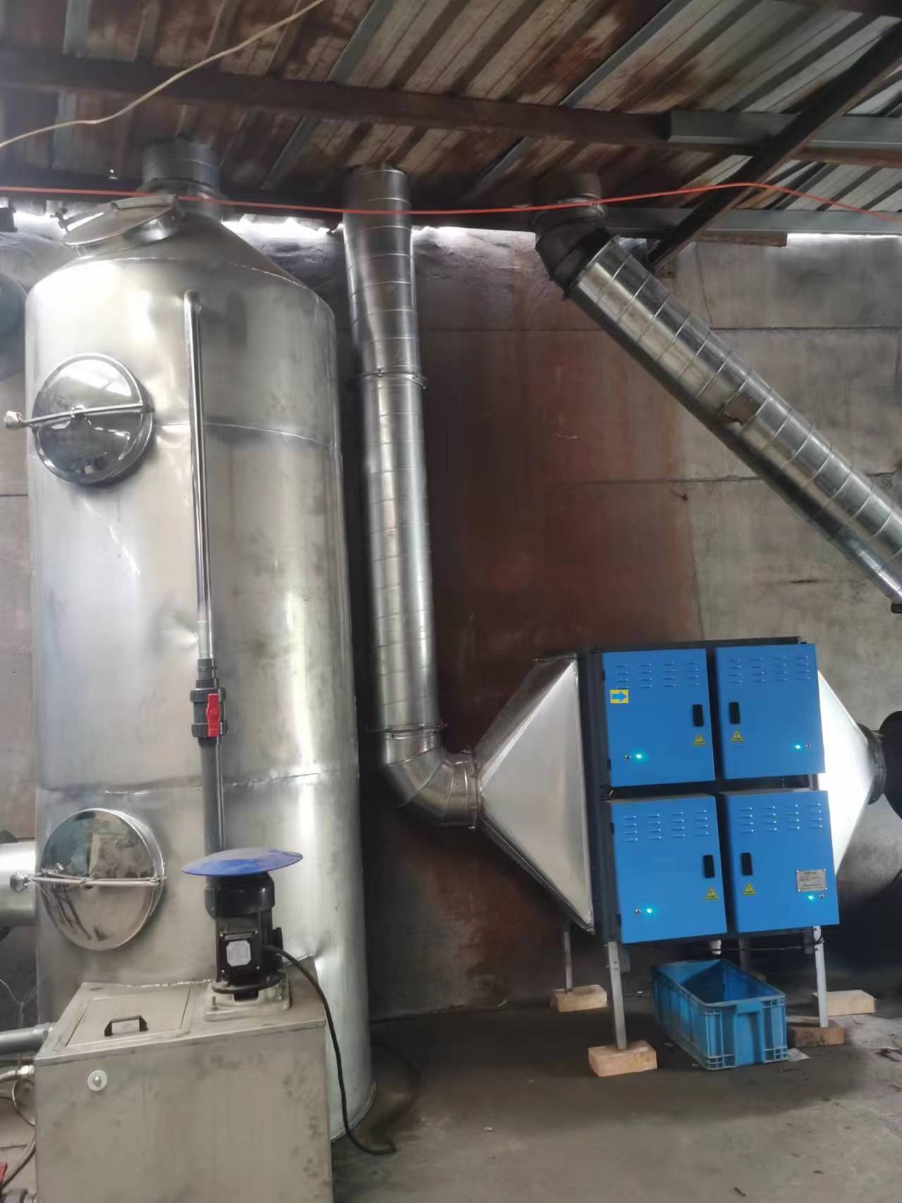 江西弹簧回火炉油烟净化器工厂生产