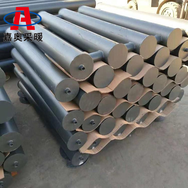 养牛场用暖气片d89*3.5光面管 蔬菜大棚用光排管暖气片尺寸