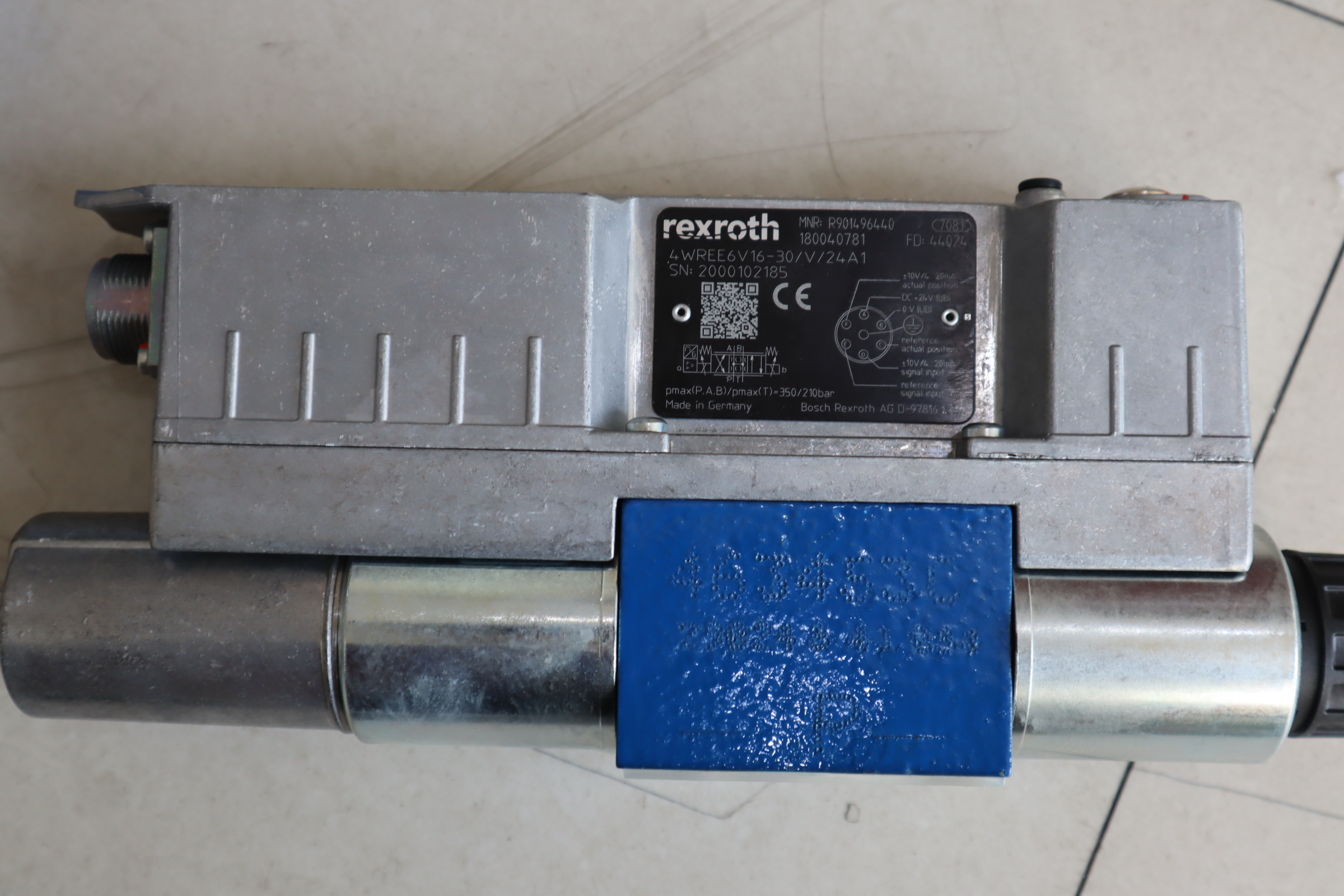 4WREE6V16-31/V/24A1 R901496440 德国力士乐REXROTH比例阀