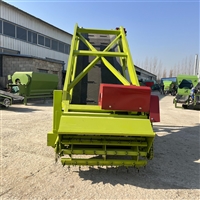 青贮窖扒草送草机 自走式草料扒取机 滚刀式切草机