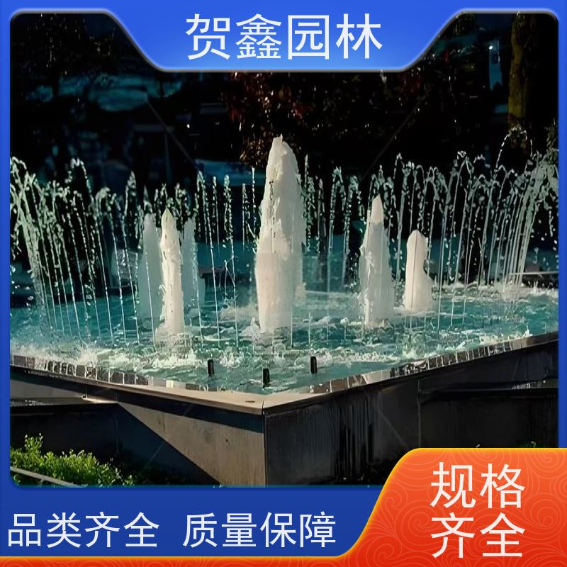  感应喷泉厂家 自行车喷泉工程施工 铃铛喷泉工程施工 喷泉设计施工