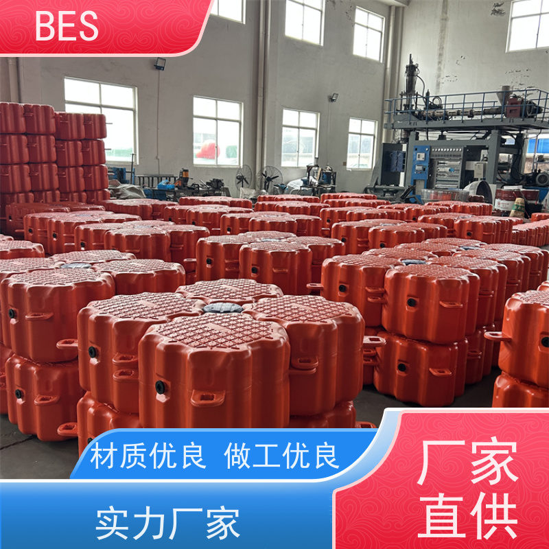 百世 水上自行车比赛 浮筒码头 可铺塑木地板 漂浮蹦床搭建