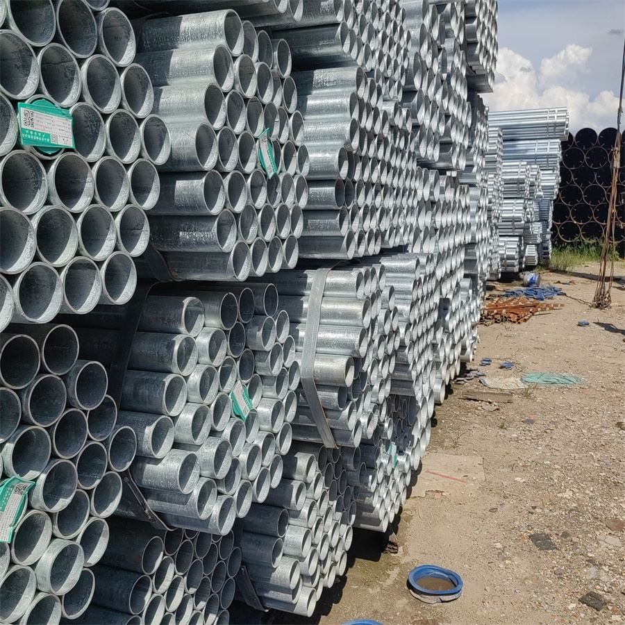 汕尾热镀锌管材/热镀锌预埋穿线管价格/库存充足