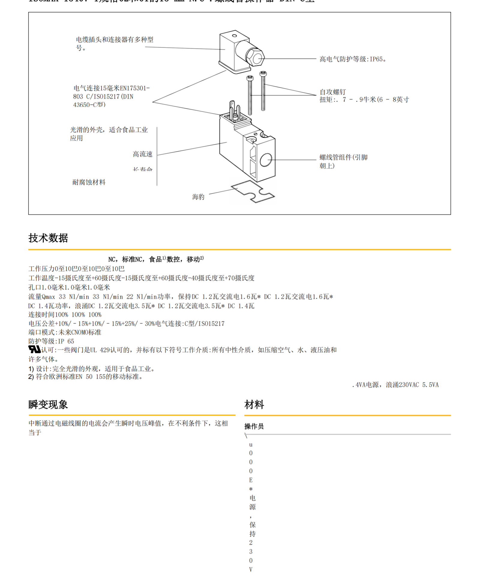 PARKER先导式比例减压阀121K02-2995-481865C2