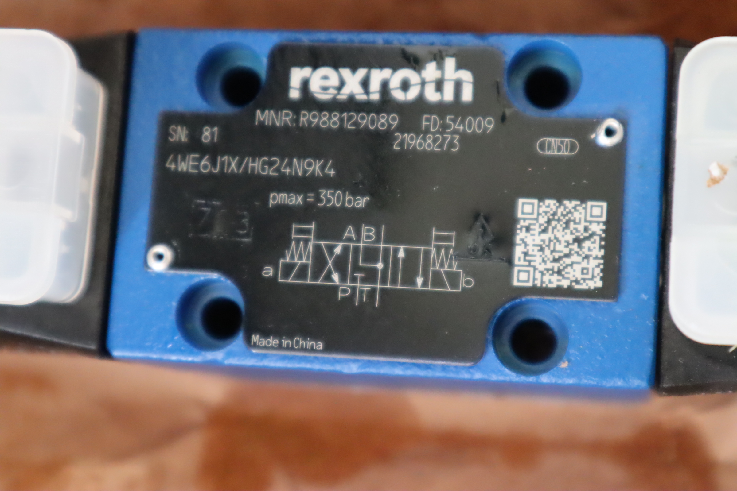 4WE6J1X/HG24N9K4 R988129089 4WE6J10/HG24N9K4 力士乐REXROTH阀